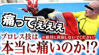 【プロレス技は本当に痛いのか？】ライガー＆スタッフによる危険で恐怖な検証企画まとめ！