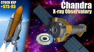 Chandra X-ray Observatory - KSP Stock Replica - Celebrating 25 Years in Orbit