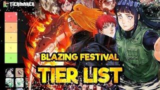 MY FAVORITE BLAZING FESTIVALS WORST TO BEST Blazing Festival Tier List