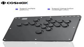 Haute42- COSMOX Hitbox Fighting Gaming Joystick For PC/PS3/PS4/PS5/XBOX Switch Steam Lever