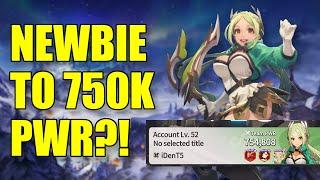 New account to 750k PWR! Summoners War Chronicles