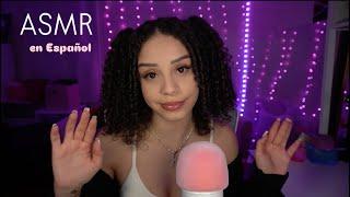 ASMR en Espanol | Tapping, Skin Sounds & Spanish Whispers for Sleep and Tingles⭐️ + Mouth Sounds 