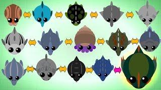 NEW MOPE.IO DINOSAUR BIOME HACK!! - ALL Mope.io Ocean DINOSAURS! [Mopeio]