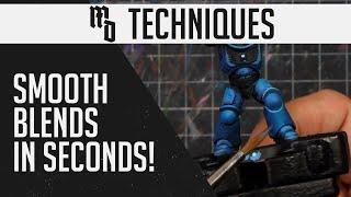 Smooth blends in seconds: Wet Blending