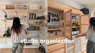 Studio organization with favourite Ikea items  My diy tools collection