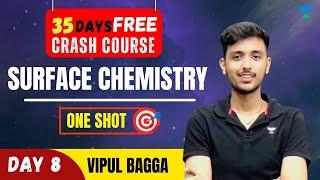 JEE Mains 2023 Crash Course | Surface Chemistry  : DAY - 8 | One Shot | Vipul Bagga