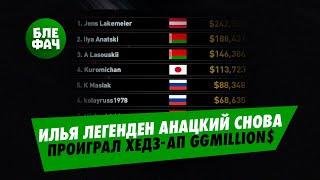 Илья "Legenden" Анацкий снова проиграл хедз-ап GGmillion$ #blefach #блефач