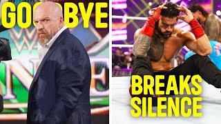 BREAKING: Triple H Gone From WWE In 2025...Roman Reigns Breaks Silence After Loss...Wrestling News