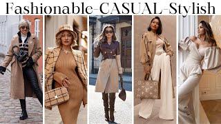 Elegant Winter Looks for Harmonious & Fashionable ideas for Chic & Stylish Women | Best Women Winter