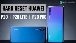 Huawei P20 Pro hard reset