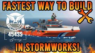 The SMARTEST way to BUILD in Stormworks!