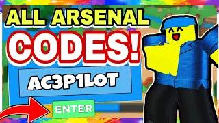 *MAY* ALL NEW WORKING ARSENAL CODES 2020!  [ROBLOX]