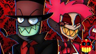 Rap Battle: Alastor vs Black Hat (Hazbin Hotel vs Villainous) | (Prod. By Mobska Beats)