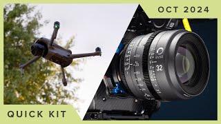 Quick Kit / October 2024 - ARRI Enso Lenses, Freefly Ember Upgrade, DJI Lidar Cage & More!