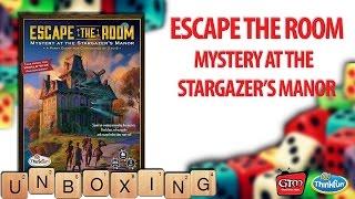 Escape the Room - Mystery at the Stargazer's Mansion Unboxing