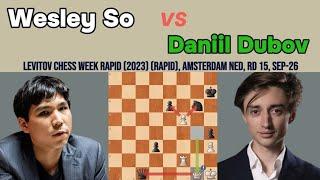 Wesley So vs Daniil Dubov – A Sicilian Dragon Showdown at Levitov Chess Week 2023