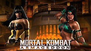 Mortal Kombat Armageddon | Tanya VS Jade