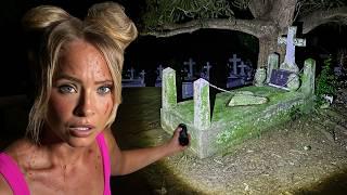 Girl Cleans Abandoned Graves at Night