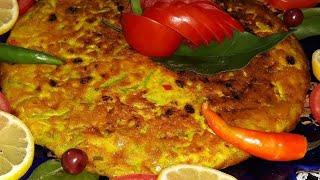 آموزش کوکوی کدوسبز یه غذای خوشمزه ومقوی ازمامان تی وی (پروانه جوادی)