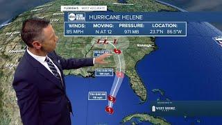 Tracking the Tropics | Intensity of Helene's landfall will be determined Thursday