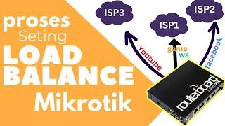 Proses Cara Nambah ISP Di Mikrotik (Loadbalance 3 ISP)