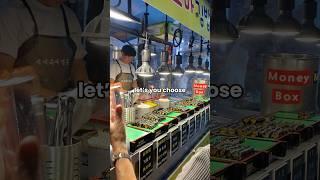 mini kimbaps trending in Korea food stands
