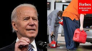 Senate Republicans Excoriate Biden Over High Fuel Prices
