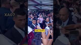 Ronaldo Fans Are Crazy️ #shorts #ronaldo #messi #shortsvideo