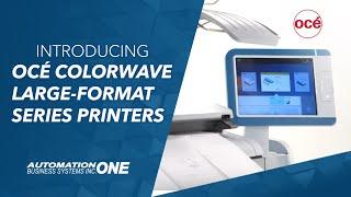 Océ ColorWave 500 Large Format Color Printer Demo