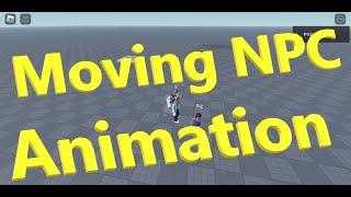 How to ADD ANIMATION TO MOVING NPC | Roblox Studio Tutorial