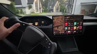 Tesla Model S Palladium 2023 drive