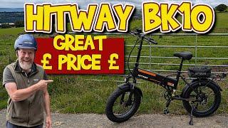 HITWAY BK10 Folding Fat Ebike Review - A lot of bike  Ebike at a great price