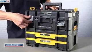 DEWALT TSTAK COMBINATION TOOLS & FIXINGS STORAGE SET| Screwfix