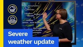 Severe Weather Update Saturday 8 March 2025: Ex-Tropical Cyclone Alfred Saturday Morning Update.