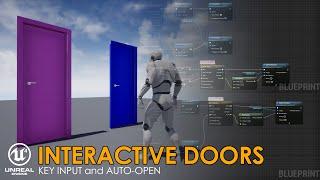 Interactive Doors for ArchViz | Unreal Engine 4