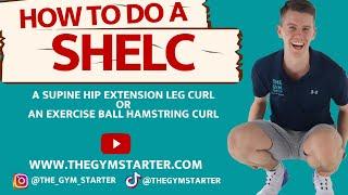 How To Do The SHELC Exercise or a Supine Hip Extension Leg Curl