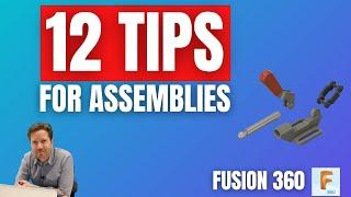 Fusion 360 Joints and Assemblies - 12 Tips For Beginners (Joints)