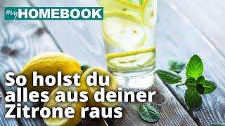 Zitronen auspressen: So bekommt man mehr Saft raus | mySKILLS | myHOMEBOOK