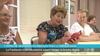 Fundación Cibervoluntarios en Canal Sur Noticias