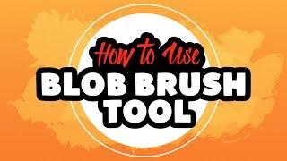 How to use the Blob Brush Tool in Adobe Illustrator CC