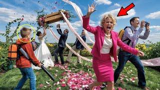 Karen From The HOA Held a Wedding in My Backyard — So My Leaf Blower Had to Do Its Duty