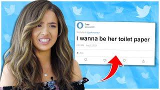 Pokimane reacts to Thirst Tweets