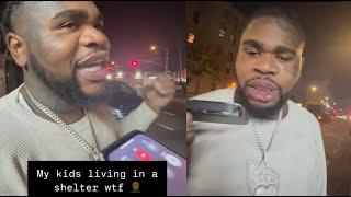 Fatboy SSE SPAZZES After Finding Out His Kids & BM Are Staying In Homeless Shelter