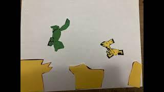 Wild Stop Motion #1: Green Beaver Vs. Yellow Chicken.