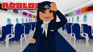 AMBERRY AIRLINES GRAND OPENING | Our First Flight | Roblox Bloxburg