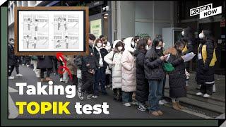 What happens when you take 'Test of Proficiency in Korean(TOPIK)' in Korea