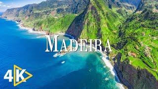 FLYING OVER MADEIRA (4K UHD) — успокаивающая музыка и красивое видео о природе — 4K Video Ultra HD