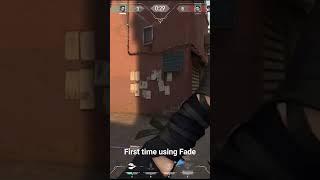 my First using of Fade