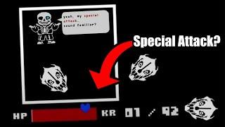 We All Missed This Detail About The Sans Fight