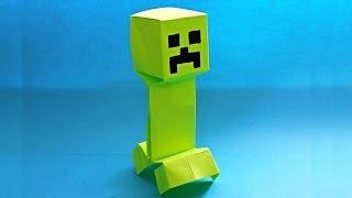 How to make a creeper out of paper